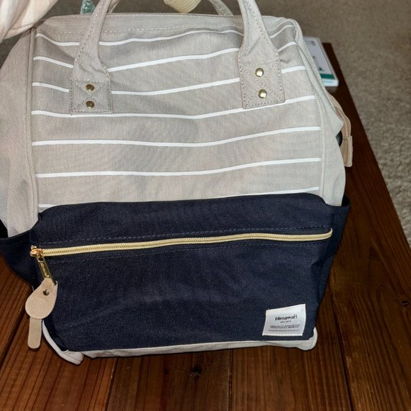 Himawari Backpack Navy/Grey - Picture 1 of 3